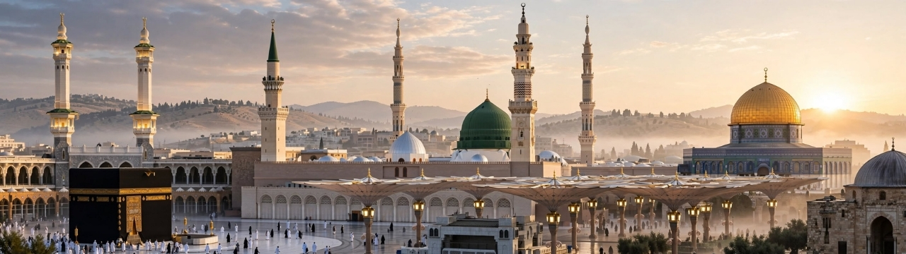 Masjidil Haram, Masjid Nabawi, Masjidil Aqsa