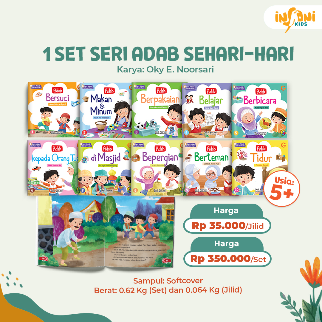 17. 1 Set Seri Adab Sehari-Hari (1)